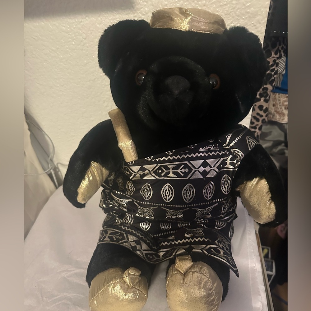 Ashanti Kingdom King Bear. EUC.